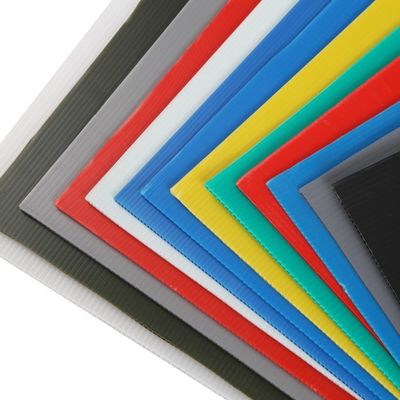 Plastic Corrugate PP Hollow Board Polypropylene Hollow Sheet 2mm-12mm Thickness
