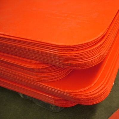 Red Corrugated Plastic Layer Pads Corflute Polypropylene Plastic Bottle Dividers