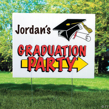 Custom Shaped Coroplast Signs Yard Card Printing 3-5mm Thickness