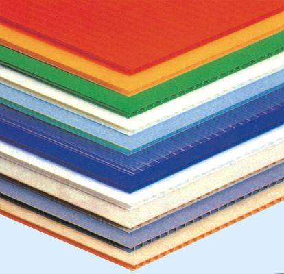 1.5-12mm Corflute PP Corrugated Board Black Corrugated Plastic Sheets