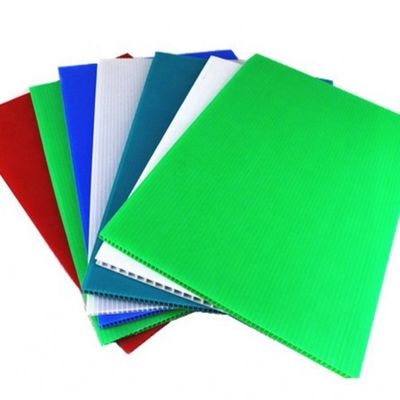 4mm White Corflute Sheets 4x8 Coroplast Sign Blanks For Advertising