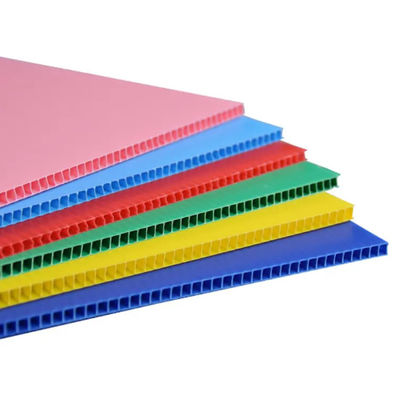 1.5-12mm Coroplast PP Hollow Sheet Polypropylene Hollow Board For Paints Inks