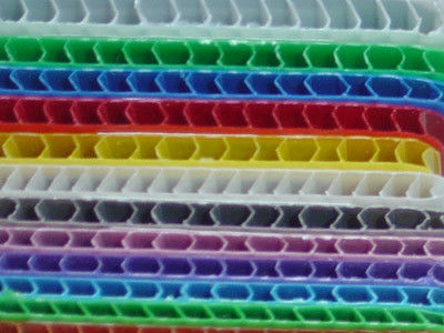 Black 1.8mm PP Hollow Sheet Coroplast Corrugated Plastic Board
