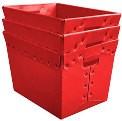 PP Mail Tote Turnover Packaging Corrugated PP Box Recyclable