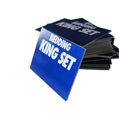18x24 Eco Friendly PP Polypropylene Corflute Yard Sign With H Stakes