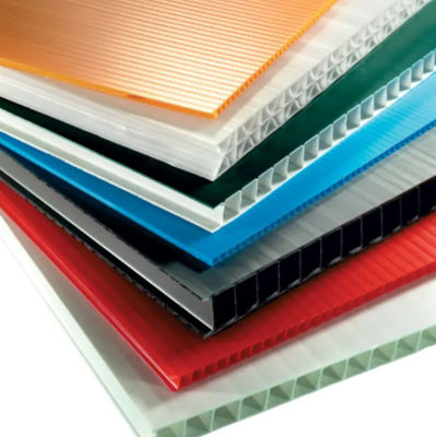 Polypropylene Corflute Sheet Recycled Lightweight Customized