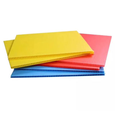 Polypropylene Corrugated Plastic Sheet Recycled Lightweight Customized