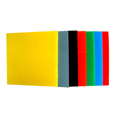 Polypropylene Corrugated Sheet Coroplast Sheet Lightweight Customized