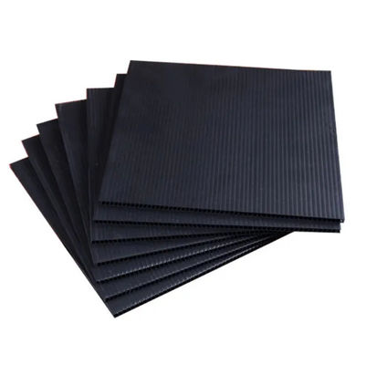 Polypropylene Corrugated Sheet Coroplast Board  Lightweight Foldable Customized