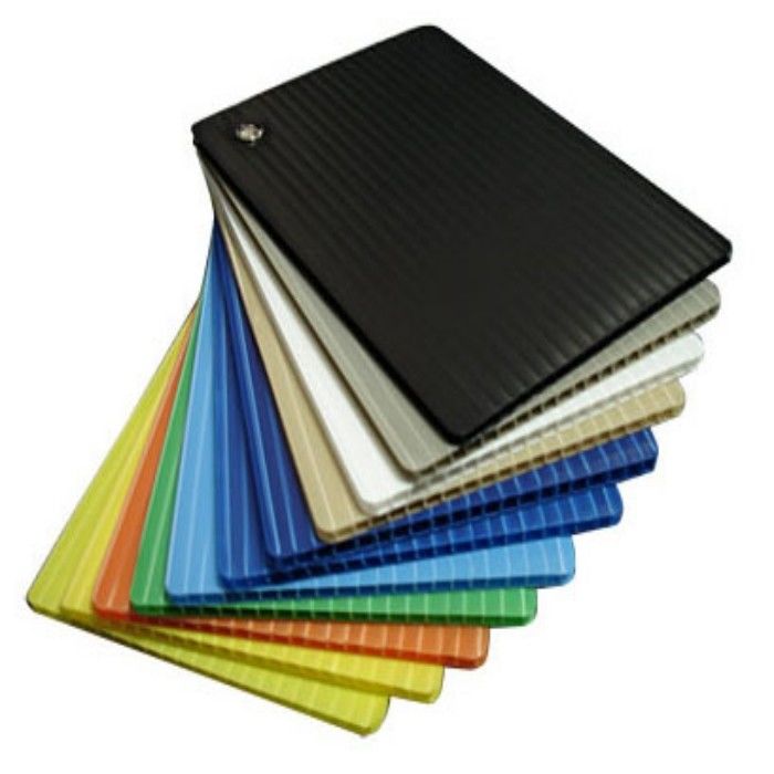 Fire Retardant 3mm Corflute Sheet 5mm Corflute Panels Outdoor Die Cutting