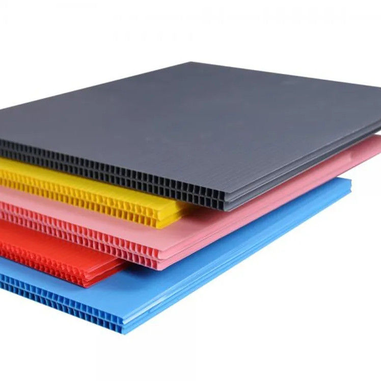 Black 1.8mm PP Hollow Sheet Coroplast Corrugated Plastic Board