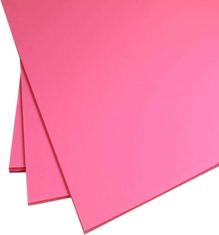 Recycled Lightweight Polypropylene Coroplast Board PP Corrugated Plastic Sheet