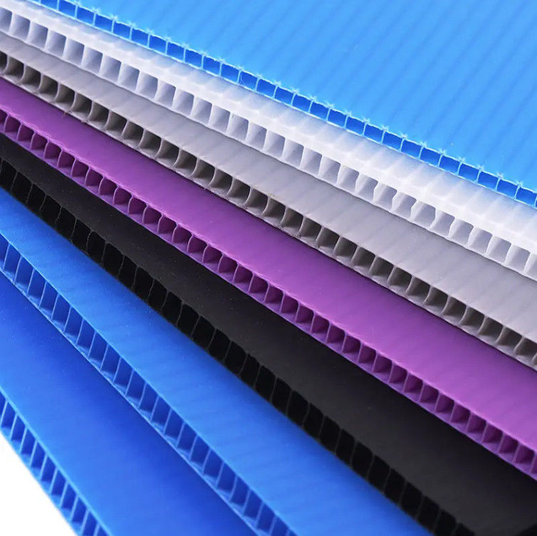 Polypropylene Coroplast Sheet Corrugated Plastic Customized Board