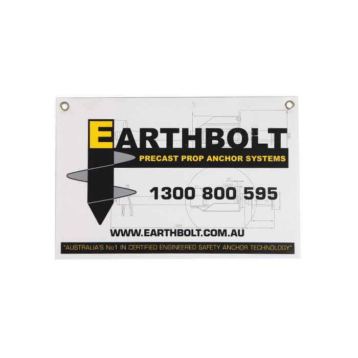 PP Corflute Sign Corrugated Plastic Yard Sign Coroplast Sign Lightweight Customized