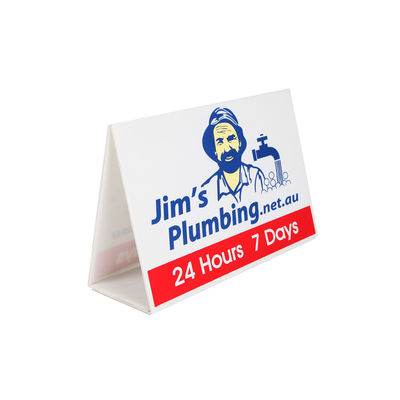 बहुमुखी अनुकूलन योग्य रोस्टर साइन पेशेवरों के लिए कई आकारों, रंगों और मोटाई में उपलब्ध है